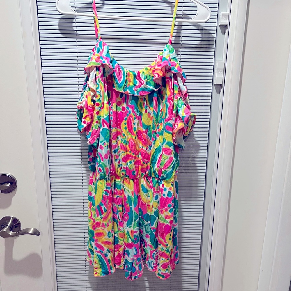 Lilly Pulitzer colorful romper
